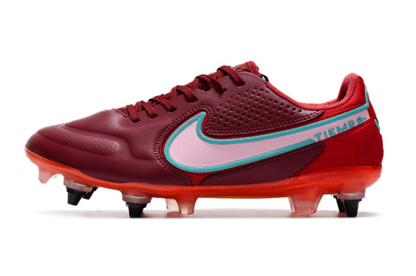 Nike Tiempo Legend 9 Elite Campo Trava Mista - Vermelha