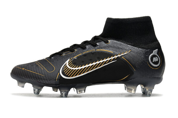 Nike Mercurial Superfly 8 Elite Campo Trava Mista - Preta