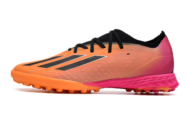 Adidas X Speedportal 1 Society – Preta/Laranja/Rosa