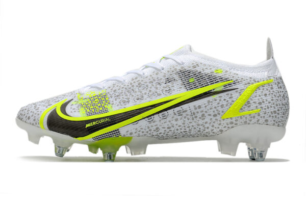 Nike Mercurial Vapor XIV Elite SG Campo Trava Mista - Branca/Verde