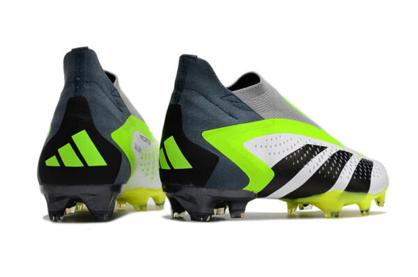 Adidas Predator Accuracy+ FG Boots Campo - Branca/Preta/Verde - Image 2