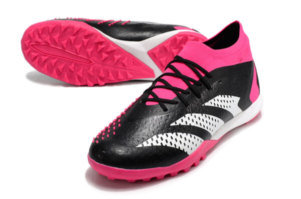 Adidas Predator Accuracy 1 FG Boots Society – Preta/Rosa/Branca - Image 3