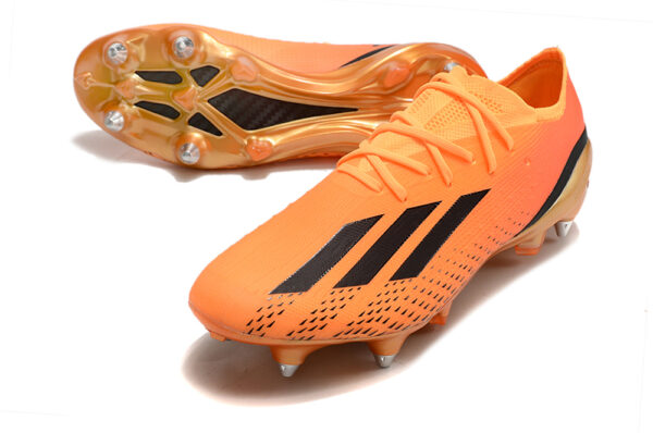 Adidas X SPEEDPORTAL 1 Campo Trava Mista - Laranja/Preta - Image 2