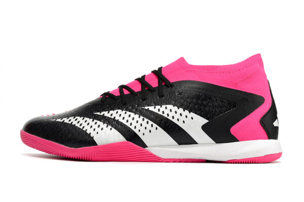 Adidas Predator Accuracy 1 IC Boots Futsal - Preta/Rosa/Branca