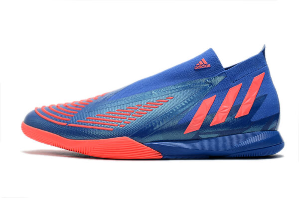 Adidas Predator Edge1 Futsal - Azul/Laranja