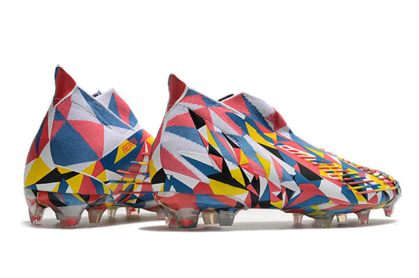 Adidas Predator Edge+ Campo - Branca/Vermelha/Azul - Image 3