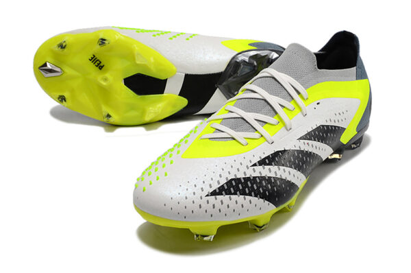 Adidas Predator Accuracy Paul Pogba 1 Campo - Verde/Branca/Preta - Image 2