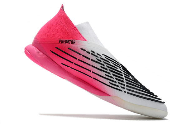 Adidas Predator Edge1 Futsal - Branca/Rosa - Image 4