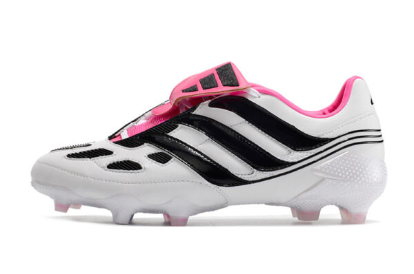 Adidas Predator Precision Campo - Preta/Branca/Rosa