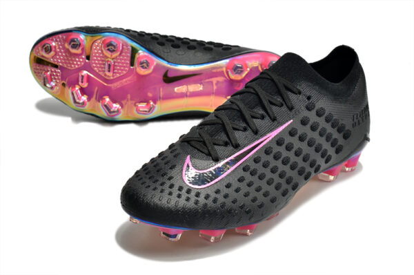 Nike Phantom Ultra Venom Campo - Preta/Rosa - Image 3