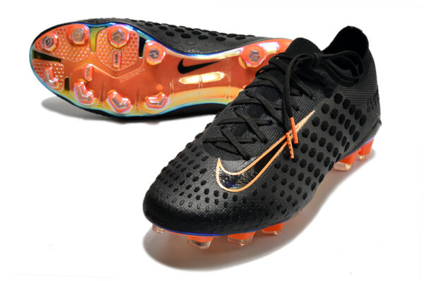 Nike Phantom Ultra Venom Campo - Preta/Laranja - Image 3