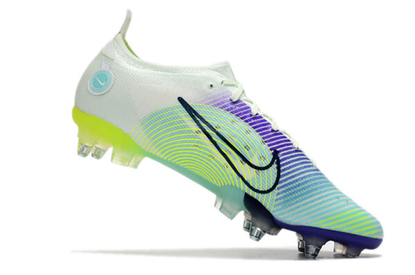 Nike Mercurial Dream Speed Vapor 14 Elite Campo Trava Mista - Verde/Roxo - Image 4