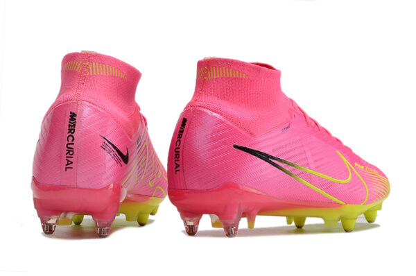 Nike Air Zoom Mercurial Superfly IX Elite Campo Trava Mista - Rosa - Image 3