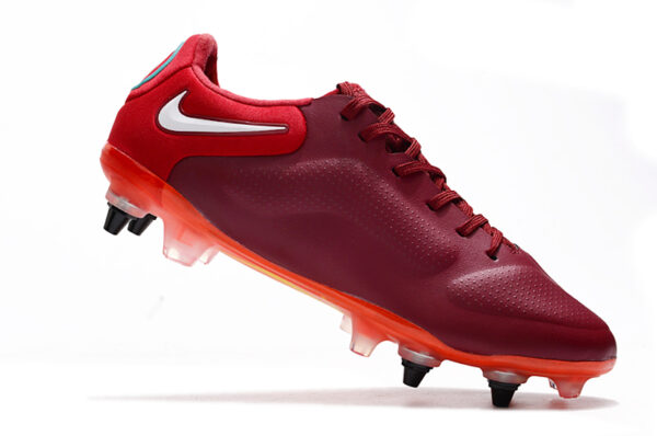 Nike Tiempo Legend 9 Elite Campo Trava Mista - Vermelha - Image 4