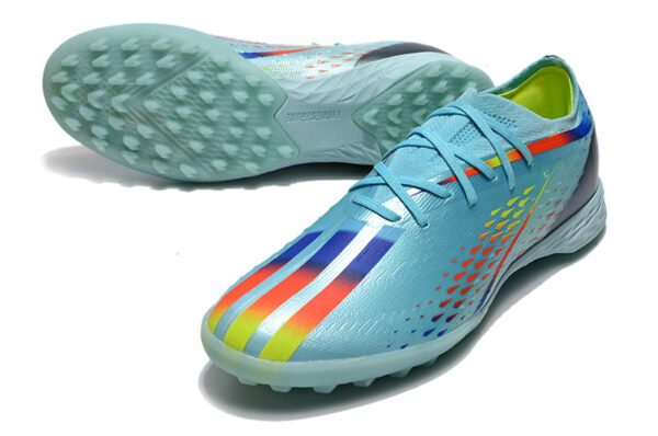 Adidas X Speedportal 1 Society – Azul/Vermelha/Preta - Image 3