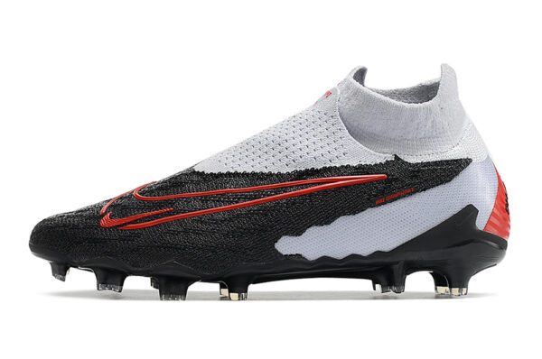 Nike Phantom GX Elite Campo Cano Alto - Preta/Branca