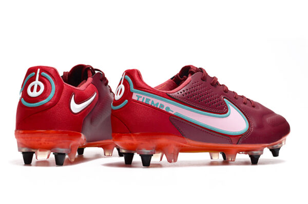 Nike Tiempo Legend 9 Elite Campo Trava Mista - Vermelha - Image 2