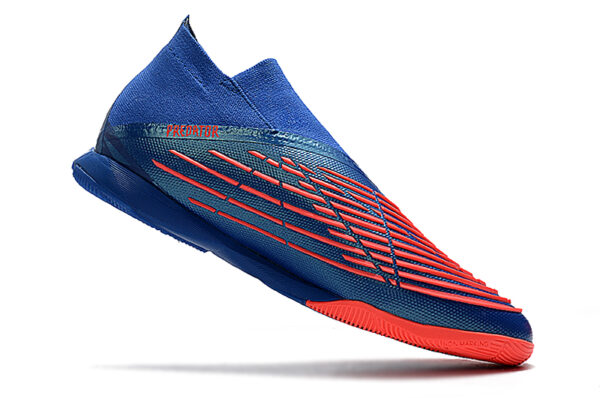 Adidas Predator Edge1 Futsal - Azul/Laranja - Image 4