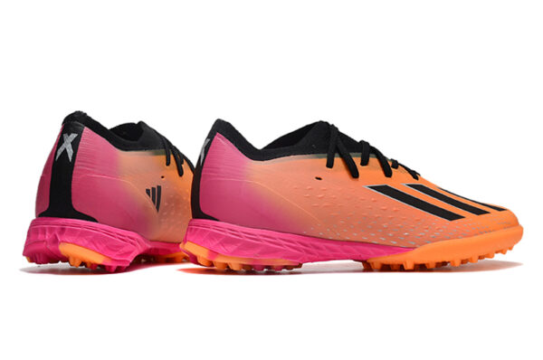 Adidas X Speedportal 1 Society – Preta/Laranja/Rosa - Image 2