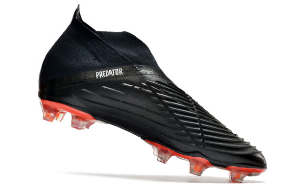 Adidas Predator FIFA World Cup Qatar 2022 Edge+ Campo - Preta/Branca/Vermelha - Image 4