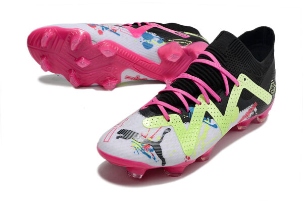 Puma Future Ultimate Campo - Preta/Rosa - Image 3