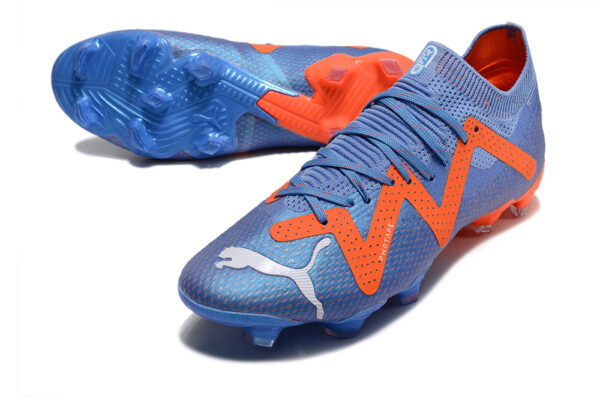 Puma Future Ultimate Campo - Azul/Laranja - Image 3