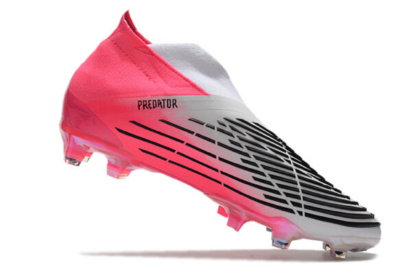 Adidas Predator Edge+ Campo - Branca/Rosa - Image 4