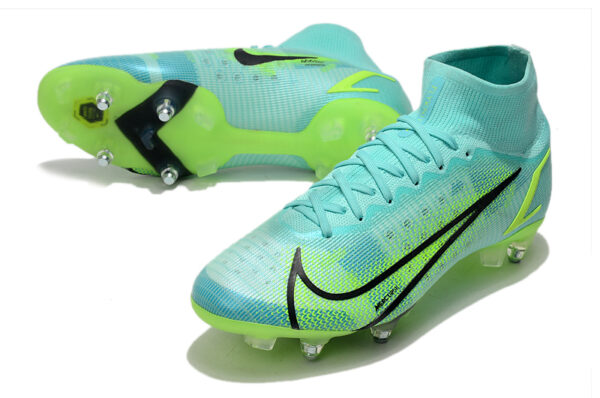 Nike Mercurial Superfly VIII Elite SG Campo Trava Mista - Verde - Image 3