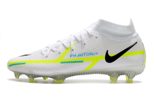 Nike Phantom GT2 Dynamic Fit Elite Campo - Branca/Verde