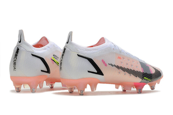 Nike Mercurial Vapor XIV Elite SG Campo Trava Mista - Branca/Rosa - Image 2