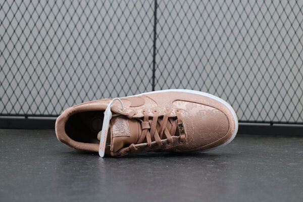 Nike CLOT × N Air Force 1 “Rose Gold Silk” - Image 3