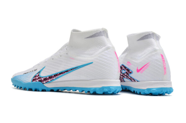 Nike Air Zoom Mercurial Superfly IX Elite – Branco/Azul - Image 4