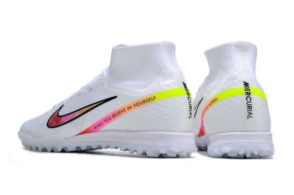 Nike Air Zoom Mercurial Superfly IX Elite – Branco/Rosa - Image 2