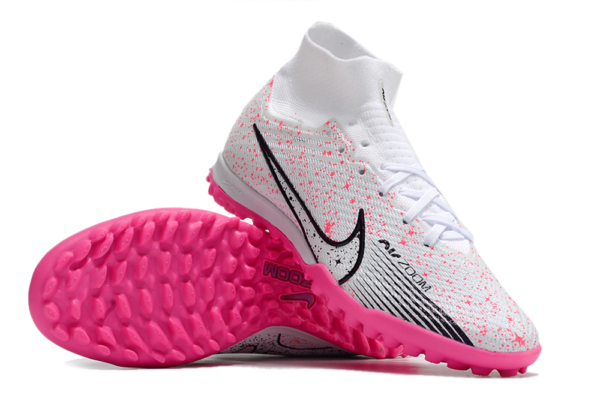 Nike Air Zoom Mercurial Superfly IX Elite - Branco/Rosa - Image 4