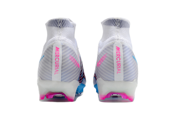 Nike Air Zoom Mercurial Superfly IX Elite - Branco/Azul - Image 2