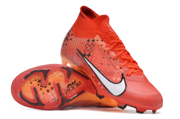 Nike Air Zoom Mercurial Superfly IX Elite - Laranja/Preto - Image 4