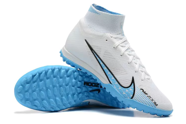 Nike Air Zoom Mercurial Superfly IX Elite – Branco/Azul - Image 4