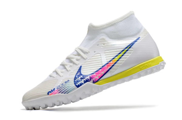 Nike Air Zoom Mercurial Superfly IX Elite – Branco/Azul - Image 4