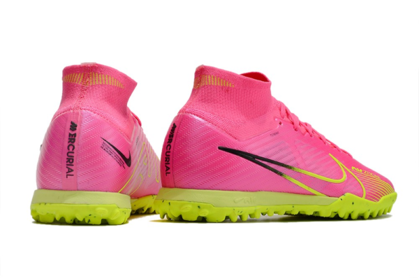 Nike Air Zoom Mercurial Superfly IX Elite – Rosa/Verde - Image 2