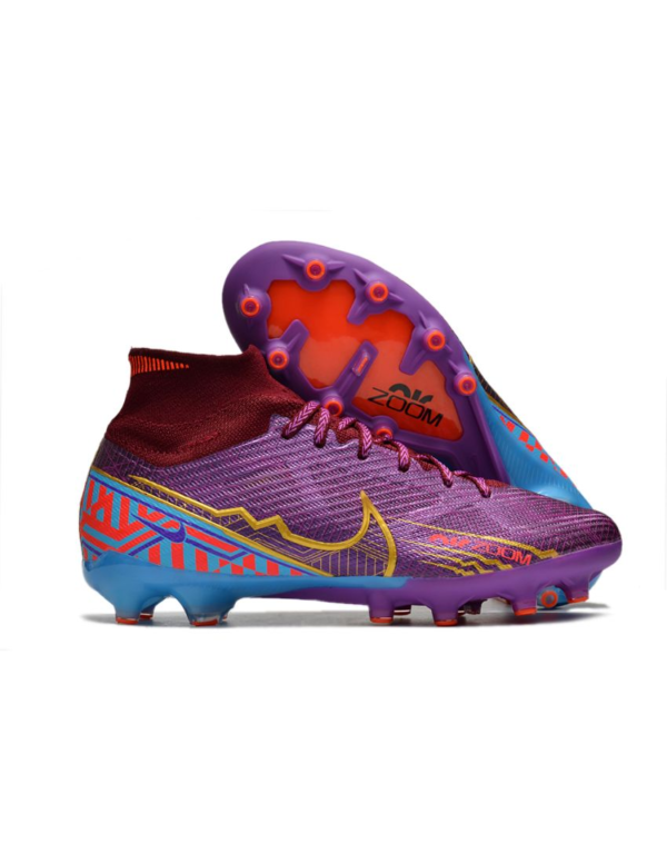 Nike Air Zoom Mercurial Superfly IX Elite – Roxo/Azul - Image 3