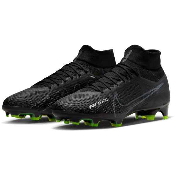 Nike Air Zoom Mercurial Superfly IX Elite – Preto/Verde - Image 3