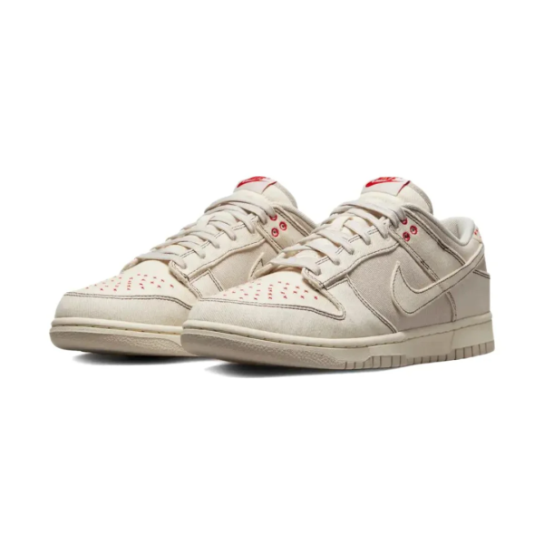 Nike Dunk Low Light Orewood Brown Sashiko - Image 2