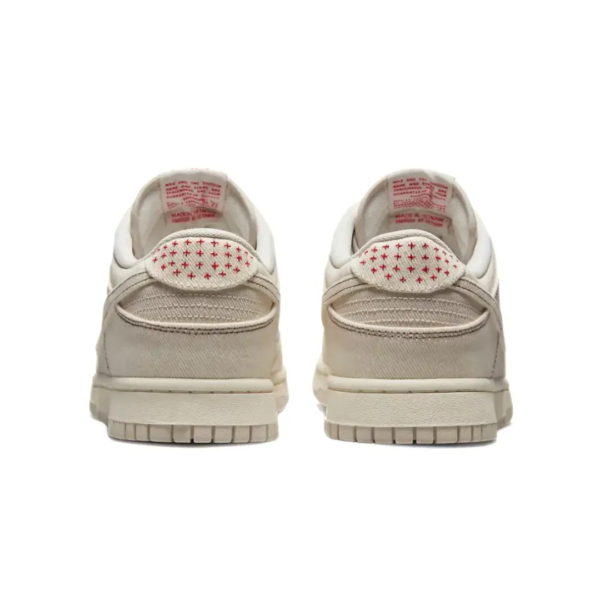 Nike Dunk Low Light Orewood Brown Sashiko - Image 4