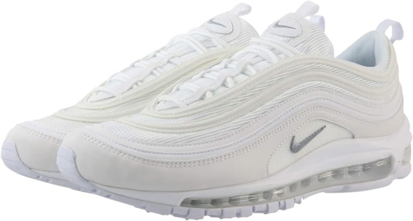 Nike Air Max 97 Triple White Wolf Grey - Image 4