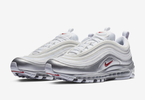 Nike Air Max 97 White Silver - Image 3