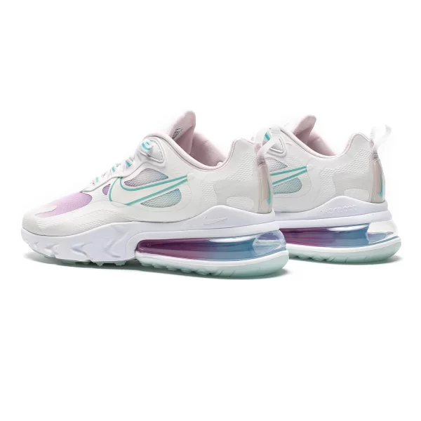 Nike Air Max 270 React Summit White Bleached Aqua - Image 2