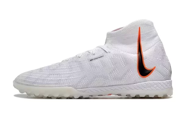 Nike Phantom GX Elite Cano Alto- Branco/Laranja