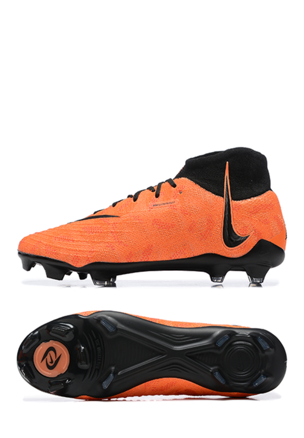 Nike Phantom GX Elite Cano Alto - Laranja/Preto - Image 5