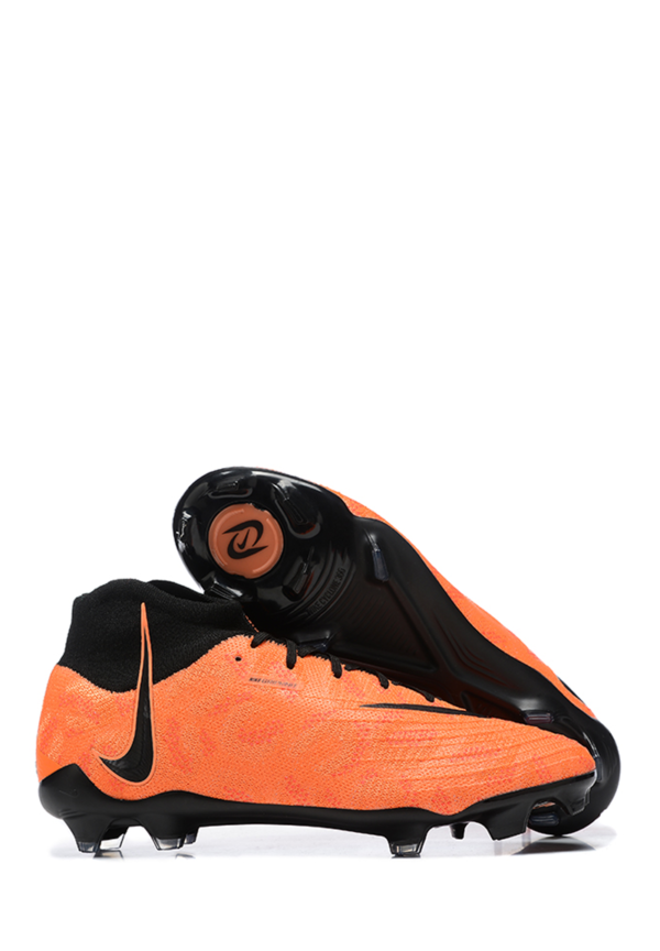 Nike Phantom GX Elite Cano Alto - Laranja/Preto - Image 3