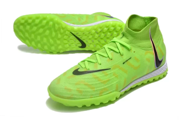 Nike Phantom GX Elite Cano Alto- Verde/Branco - Image 2